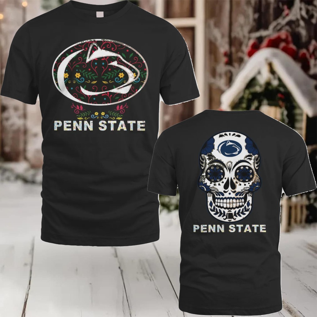 Penn State Nittany Lions Dia De Los Muertos T Shirt College Football Fan Tee Penn State Nittany Lions Dia De Los Muertos T Shirt College Football Fan Tee