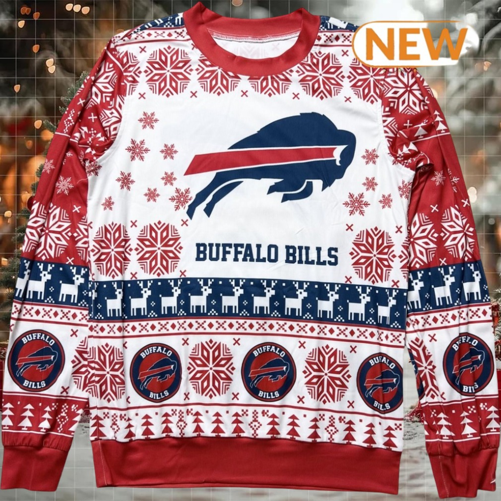 Personalized Buffalo Bills Design Ugly Sweater