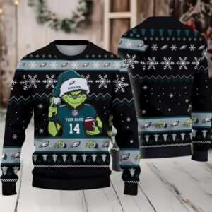 Philadelphia Eagles Custom Christmas Ugly Sweater