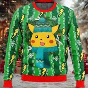 Pikachu Pokemon Ugly Christmas Sweater