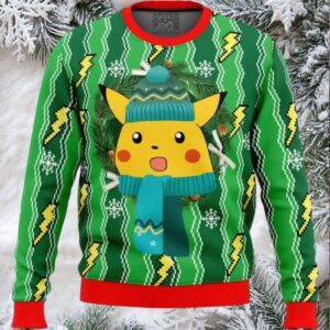 Pikachu Pokemon Ugly Christmas Sweater