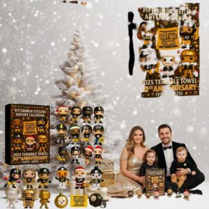 Pittsburgh Steelers Advent Calendar 50th Anniversary Christmas