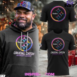 Pittsburgh Steelers Crucial Catch Intercept Cancer 2025 NHL T shirt