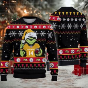 Pittsburgh Steelers Custom Christmas Ugly Sweater