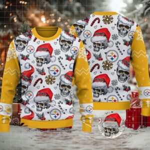 Pittsburgh Steelers Ugly Christmas Sweater 2025 X7LG2R81E
