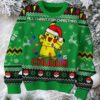 Ugly Christmas Sweater Philadelphia Eagles, Graphic Dog Grey Green Ugly Christmas Sweater Philadelphia Eagles, Graphic Dog Grey Green