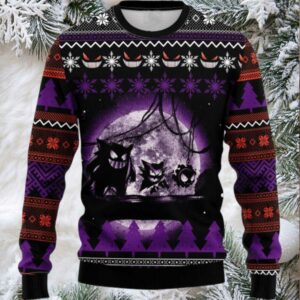 Pokemon Anime Ghost 26 Ugly Sweater