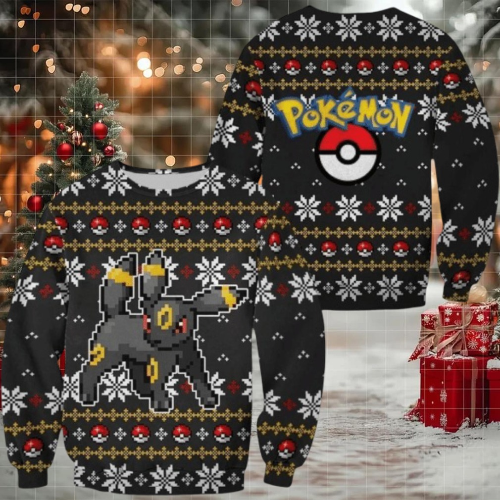 Pokemon Anime Umbreon 43 Ugly Sweater, Pokemon Anime Gift Fan Ugly Sweater 163 Pokemon Anime Umbreon 43 Ugly Sweater, Pokemon Anime Gift Fan Ugly Sweater 163