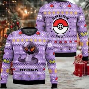 Pokemon Gen 1 Arbok Ugly Christmas Sweater