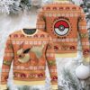 Pokemon Gen 1 Gyarados Ugly Christmas Sweater Pokemon Gen 1 Gyarados Ugly Christmas Sweater