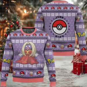 Pokemon Gen 1 Jynx Ugly Christmas Sweater