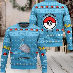 Pokemon Gen 1 Lapras Ugly Christmas Sweater