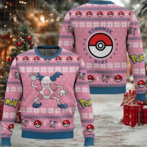 Pokemon Gen 1 Mr. Mime Ugly Christmas Sweater