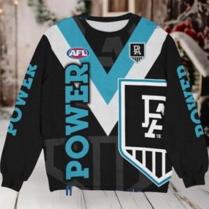 Port Adelaide AFL Ugly Christmas Sweater
