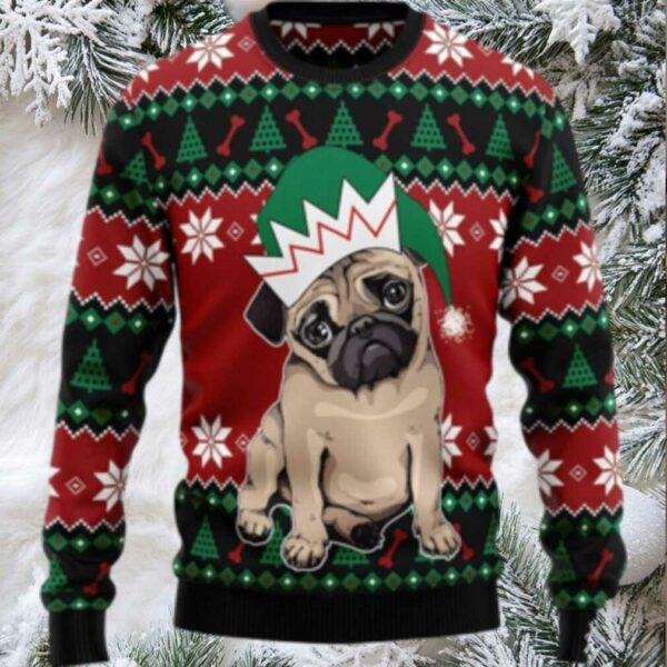 Pug Cute Ugly Christmas Sweater Show Your Love For Your Furry Friend