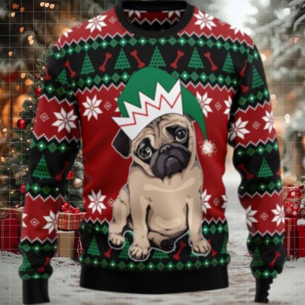Pug Cute Ugly Christmas Sweater Show Your Love For Your Furry Friend