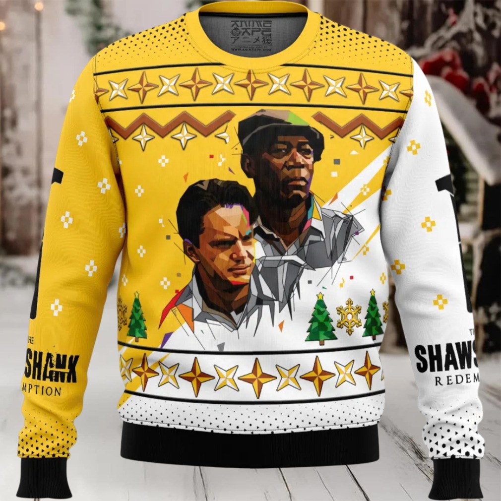 Red & Andy The Shawshank Redemption Ugly Christmas Sweater