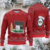 White & Burgundy Reindeer Pattern “Peace Love Busch Light” Ugly Christmas Sweater White & Burgundy Reindeer Pattern “Peace Love Busch Light” Ugly Christmas Sweater