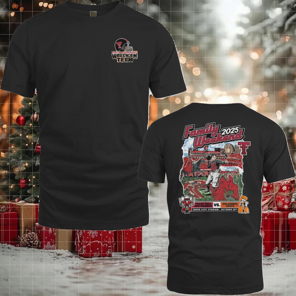 Red Raider Outfitter Texas Tech Store Texas Tech vs Oklahoma State 2025 Family Day Gameday T Shirt Red Raider Outfitter Texas Tech Store Texas Tech vs Oklahoma State 2025 Family Day Gameday T Shirt