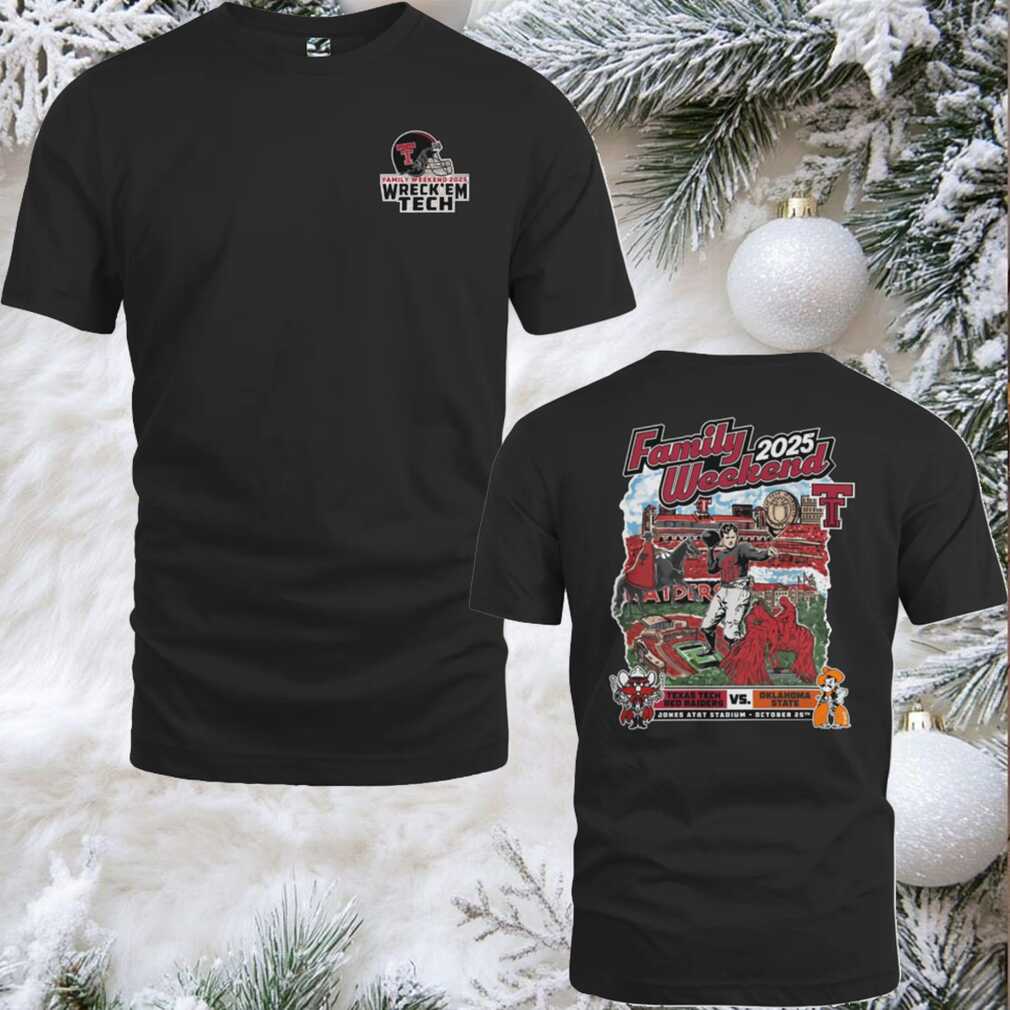 Red Raider Outfitter Texas Tech Store Texas Tech vs Oklahoma State 2025 Family Day Gameday T Shirt Red Raider Outfitter Texas Tech Store Texas Tech vs Oklahoma State 2025 Family Day Gameday T Shirt