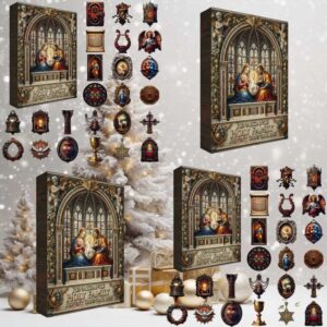 Renaissance Holy Family Advent Calendar 2025 Christmas