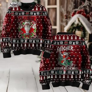 Rise Against Rock Band Ugly Christmas Sweater