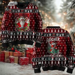 Rise Against Rock Band Ugly Christmas Sweater