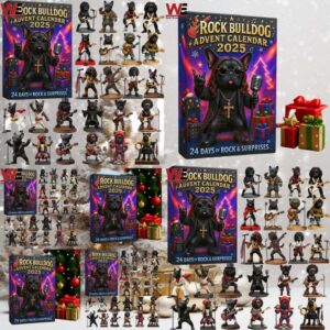 Rockin’ Bulldogs 2025 Advent Calendar Christmas