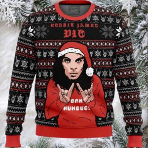 Ronnie James Dio Ugly Christmas Sweater