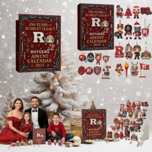 Rutgers Scarlet Knights 2025 Advent Calendar Christmas