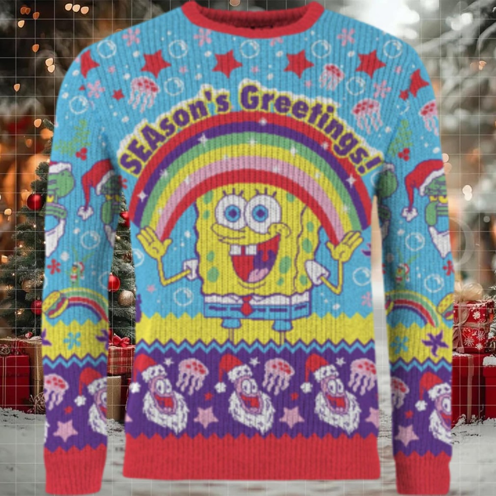 SEAson’s Greetings Ugly Christmas Sweater SEAson’s Greetings Ugly Christmas Sweater