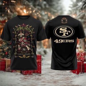 SF 49ers Hasta la Muerte 2025 New Two Sided Shirt