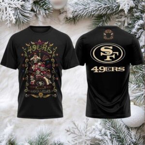 SF 49ers Hasta la Muerte 2025 New Two Sided Shirt