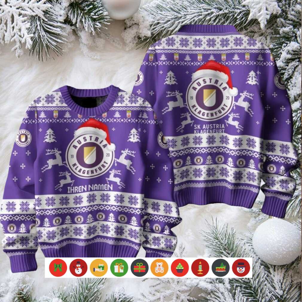 SK Austria Klagenfurt 2025 Christmas Ugly Sweater SK Austria Klagenfurt 2025 Christmas Ugly Sweater