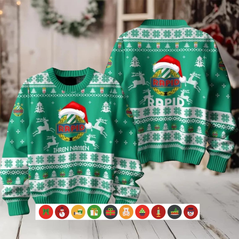 SK Rapid Wien 2025 Christmas Ugly Sweater SK Rapid Wien 2025 Christmas Ugly Sweater