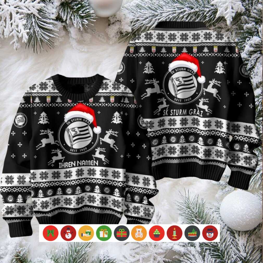 SK Sturm Graz 2025 Christmas Ugly Sweater SK Sturm Graz 2025 Christmas Ugly Sweater