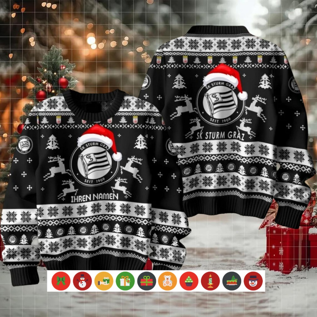 SK Sturm Graz 2025 Christmas Ugly Sweater SK Sturm Graz 2025 Christmas Ugly Sweater