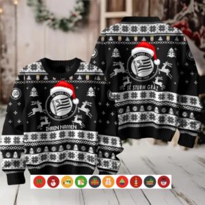 SK Sturm Graz 2024 Christmas Ugly Sweater