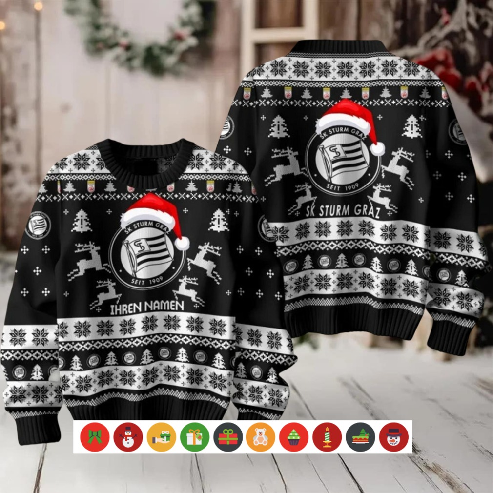 SK Sturm Graz 2025 Christmas Ugly Sweater SK Sturm Graz 2025 Christmas Ugly Sweater