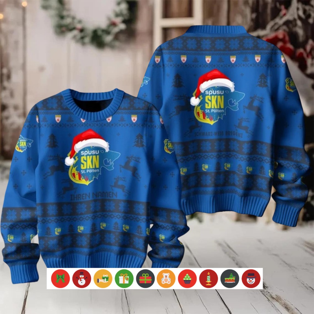 SKN St. Polten 2025 Christmas Ugly Sweater SKN St. Polten 2025 Christmas Ugly Sweater