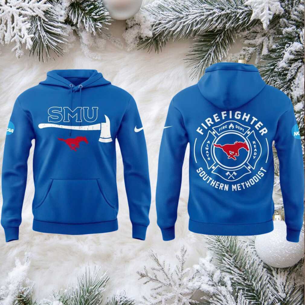 SMU Mustangs Firefighter 2025 Appreciation For Fire Dept Hoodie T Shirt SMU Mustangs Firefighter 2025 Appreciation For Fire Dept Hoodie T Shirt