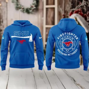 SMU Mustangs Firefighter 2025 Appreciation For Fire Dept Hoodie T Shirt