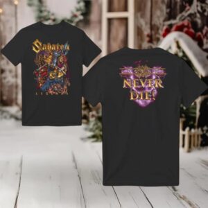 Sabaton Vault Of Legends 2025 New Two Sided Shirt