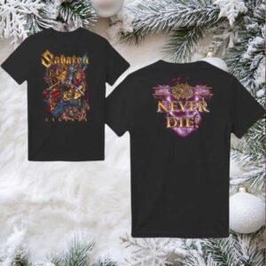 Sabaton Vault Of Legends 2025 New Two Sided Shirt