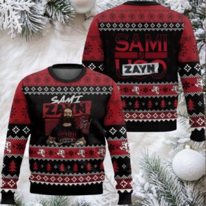 Sami Zayn Ugly Christmas Sweater