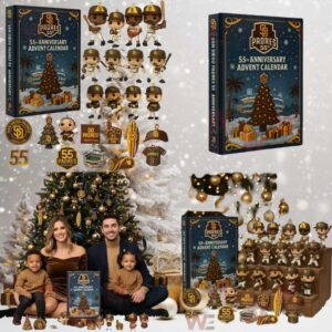 San Diego Padres 55th Anniversary Advent Calendar Christmas