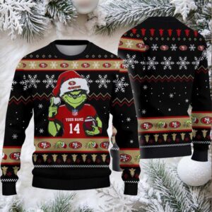 San Francisco 49ers Custom Christmas Ugly Sweater