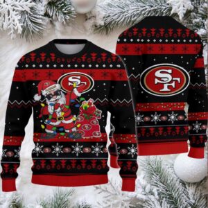 San Francisco 49ers Santa Claus Ugly Christmas Sweater