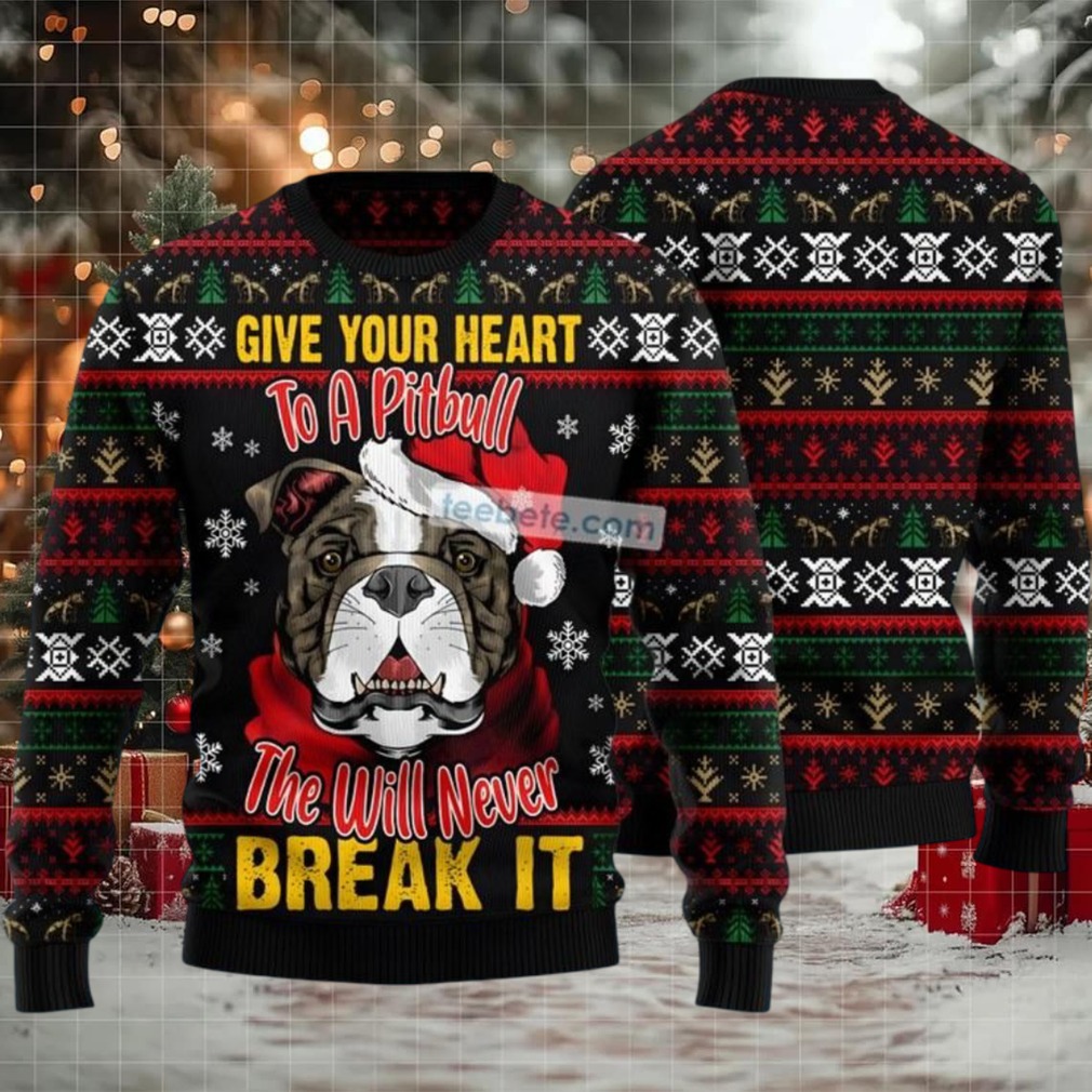 Santa Claus Bulldog Face Ugly Sweater Black Naughty Santa Claus Bulldog Face Ugly Sweater Black Naughty