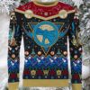 Santa’s Schedule Ugly Christmas Sweater Santa’s Schedule Ugly Christmas Sweater